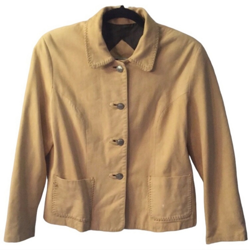 JOSE LUIS soft Lamb skin leather blazer